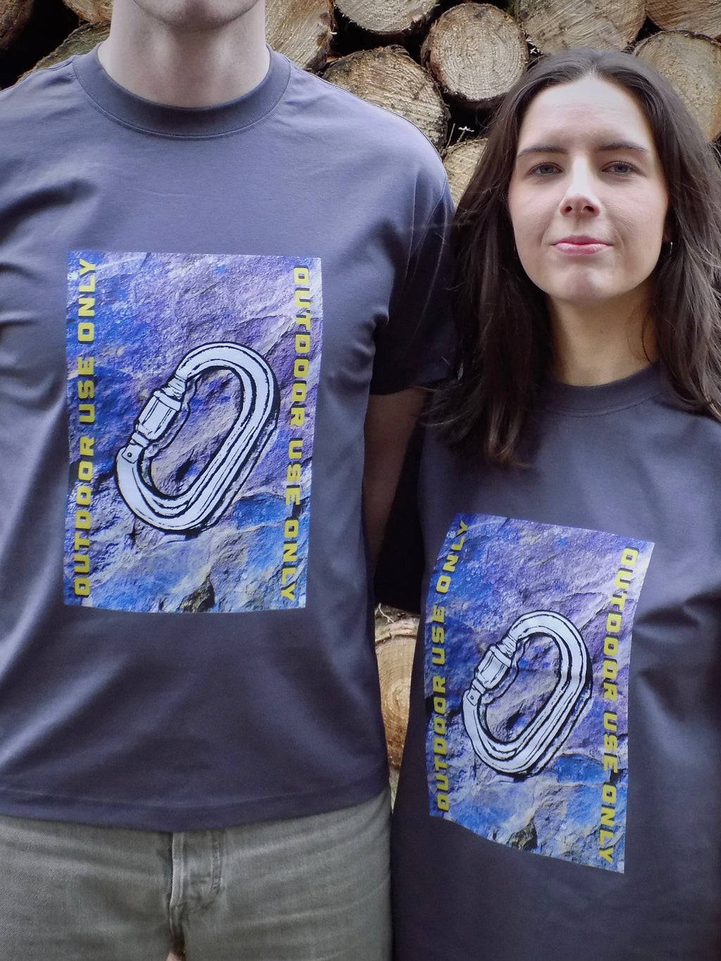 'Carabiner' Plum Quick-Dry Cooling T-Shirt