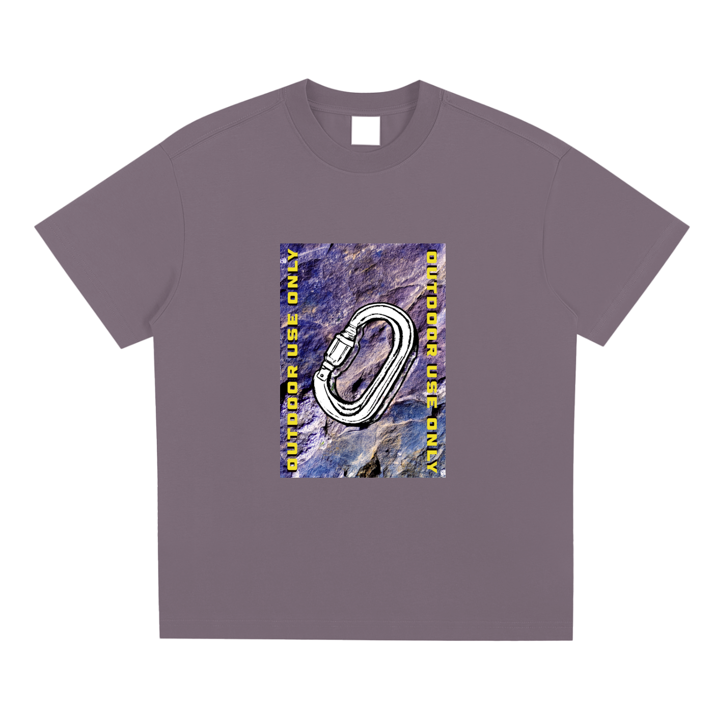 'Carabiner' Plum Quick-Dry Cooling T-Shirt